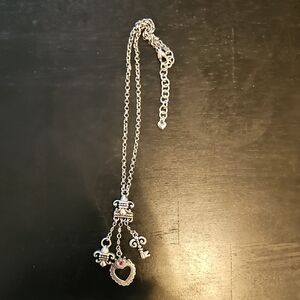 Brighton Silver Heart Pendant Necklace